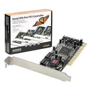 AXAGON PCIS-50, PCI řadič - 4x int.SATA RAID 0/ 1/ 5/ 10 - obrázek produktu