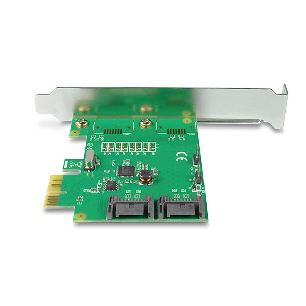 AXAGON PCES-SA2, PCIe řadič - 2x int. SATA III 6G ASMedia - obrázek č. 3