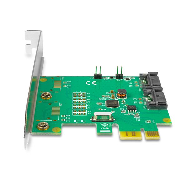 AXAGON PCES-SA2, PCIe řadič - 2x int. SATA III 6G ASMedia - obrázek č. 4