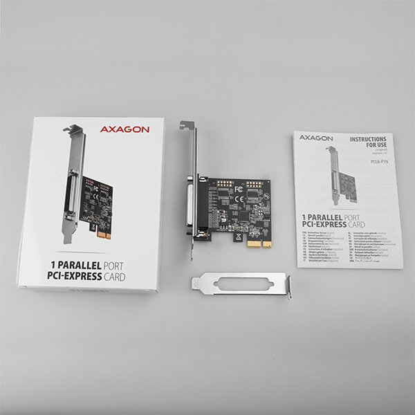 AXAGON PCEA-P1N, PCIe řadič - 1x paralelní port (LPT), vč. LP - obrázek č. 4