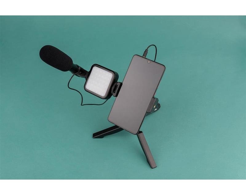 Doerr Vlogging Kit VL-5 Microphone videosvětlo pro SmartPhone - obrázek č. 4