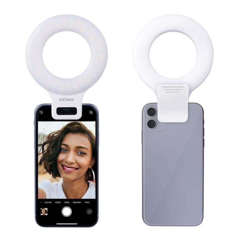 Doerr Selfie RingLight SLR-9 videosvětlo pro SmartPhone - obrázek č. 2