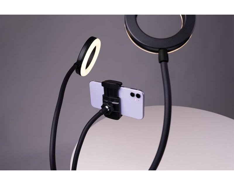 Doerr Selfie Dual RingLight SLR-12 videosvětla pro SmartPhone - obrázek č. 3