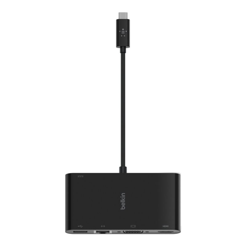 Belkin USB-C adaptér (HDMI, VGA, USB-A, LAN) + nabíjení 100W PD - obrázek č. 4