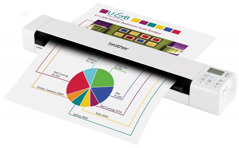 Brother DS-820W mobilní skener, WiFi - obrázek produktu