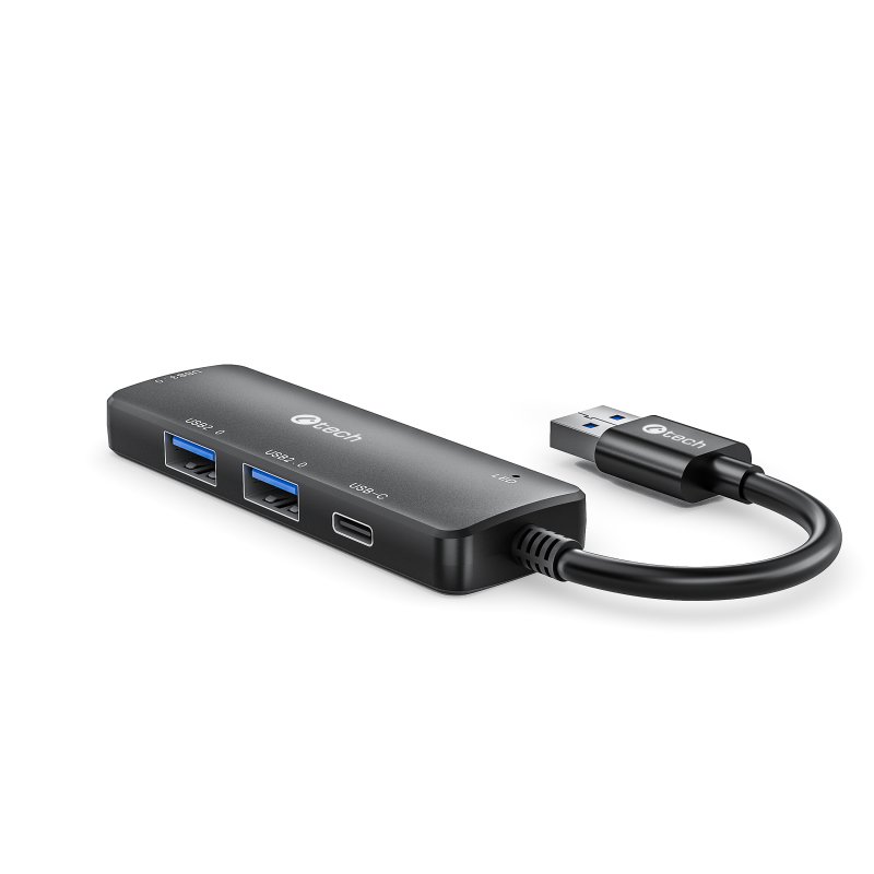HUB USB C-tech UHB-U3-AC, 3xUSB-A / 1x USB-C /  USB 3.0 - obrázek č. 2