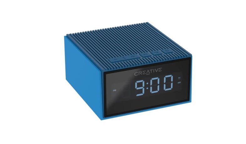 CREATIVE CHRONO Wireless speaker alarm clock,blue - obrázek produktu
