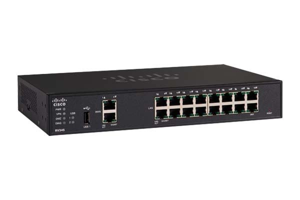 Cisco RV345 Dual WAN Gigabit VPN Router - obrázek produktu
