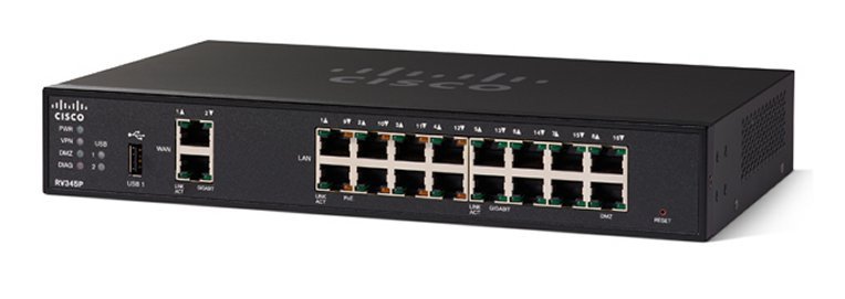 Cisco RV345P Dual WAN Gigabit VPN Router - obrázek produktu