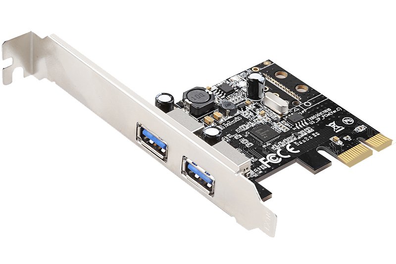 EVOLVEO 2x USB 3.2 Gen 1 PCIe, rozšiřující karta - obrázek produktu