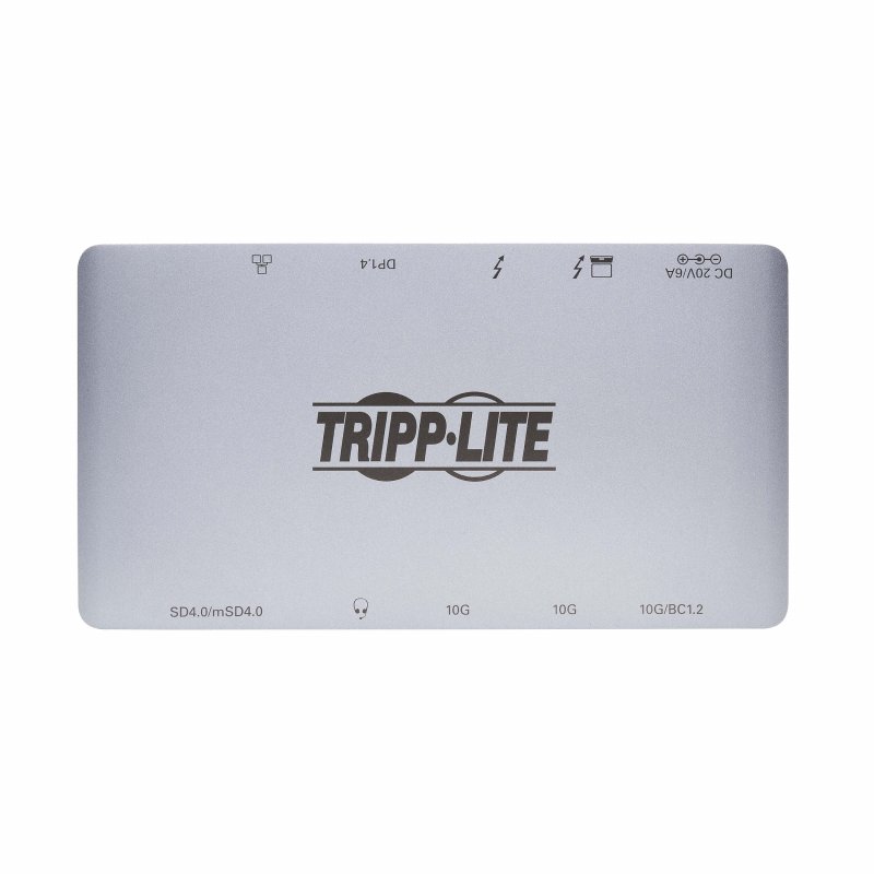 Tripplite Dokovací stanice Thunderbolt 3/ 2x DisplayPort 8K,USB 3.2,USB-A/ USB-C,GbE,napájecí adaptér - obrázek č. 3