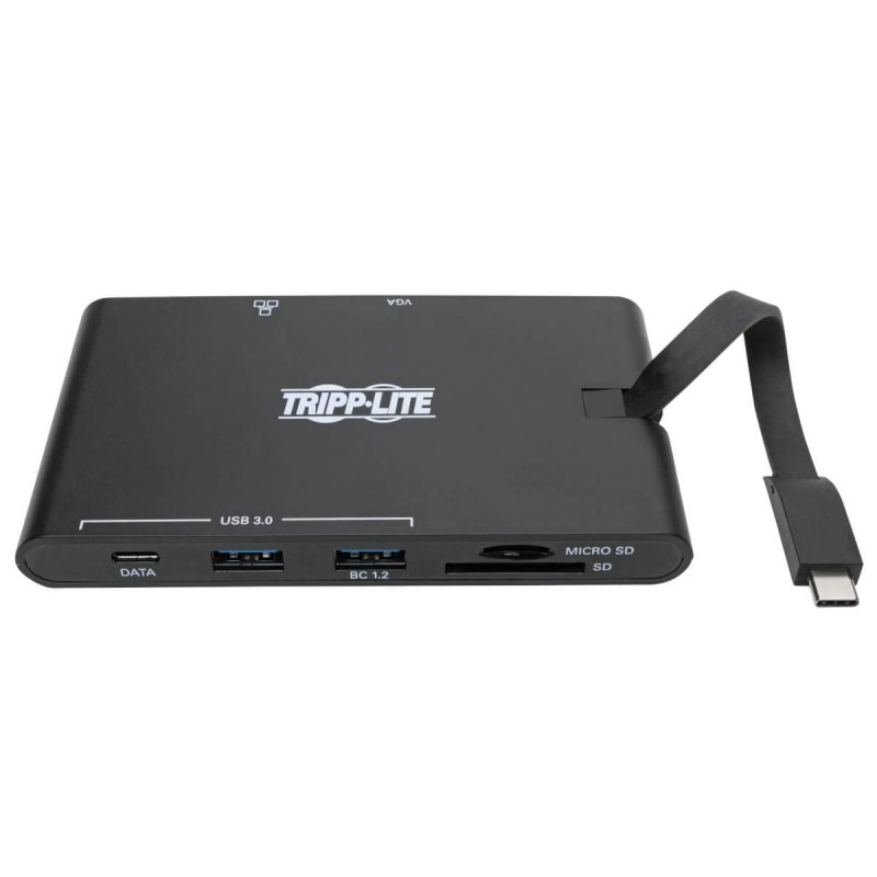Tripplite Dokovací stanice USB-C /  HDMI, VGA, USB3.2 G1, USB-A/ C, GbE, 100W nabíjení - obrázek č. 1