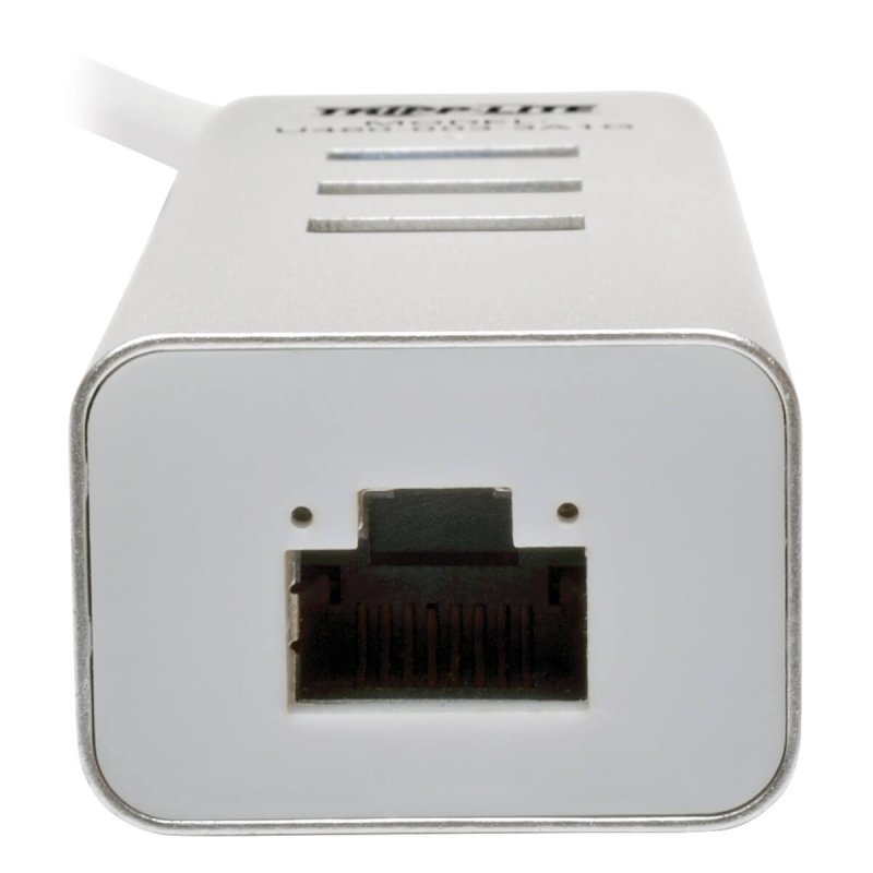 Tripplite Rozbočovač USB-C /  3x USB-A + Gbe, USB 3.0, bílá - obrázek č. 1
