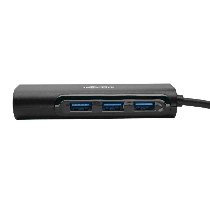Tripplite Rozbočovač USB-C /  3x USB-A + Gbe, USB 3.0, černá - obrázek č. 1