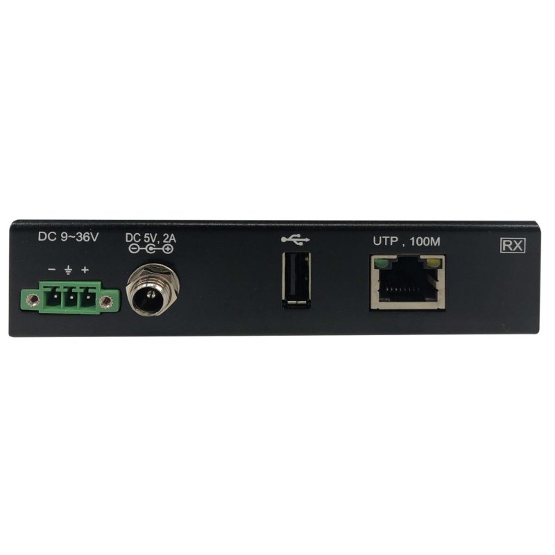 Tripplite Extender, 1-port USB 2.0 přes Cat6, ESD ochrana, PoC, průmyslový, možnost montáže, 100mm - obrázek č. 1