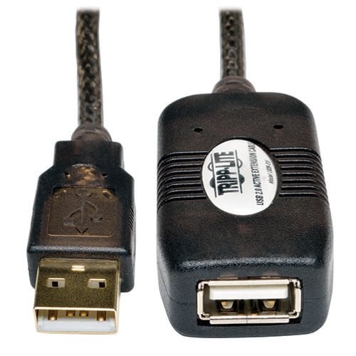 Tripplite Prodlužovací kabel aktivní USB-A 2.0 (Samec/ Samice), 4.88m - obrázek č. 1