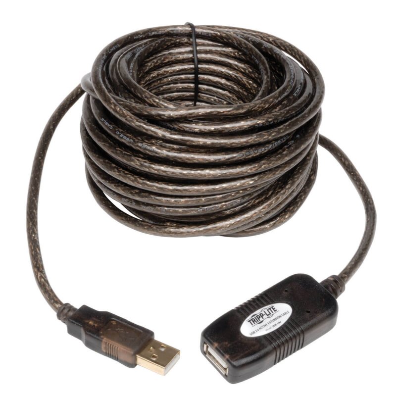 Tripplite Prodlužovací kabel aktivní USB-A 2.0 (Samec/ Samice), 4.88m - obrázek produktu