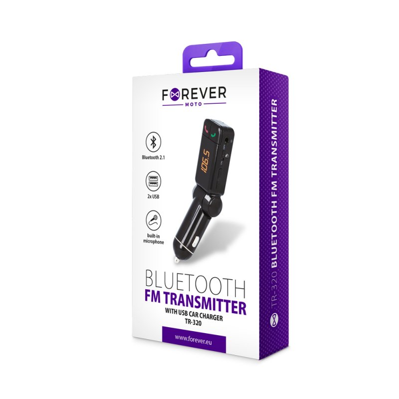 Bluetooth FM Transmiter Forever TR-320 s LCD - obrázek č. 1
