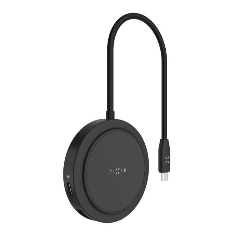 7-portový USB-C FIXED MagHUB s QI nabíjením - obrázek č. 1
