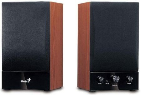 Speaker GENIUS SP-HF 1250B wood 40W - obrázek produktu