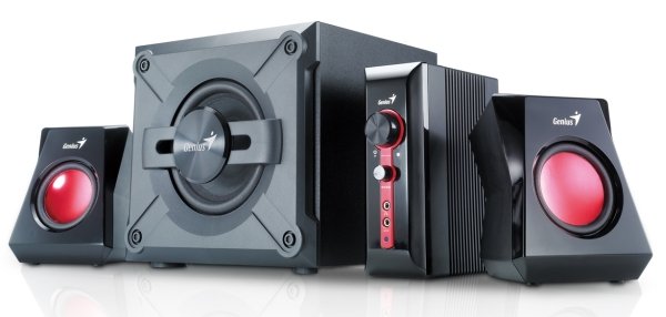 Speaker GENIUS SW-G2.1 1250 38W gaming - obrázek produktu