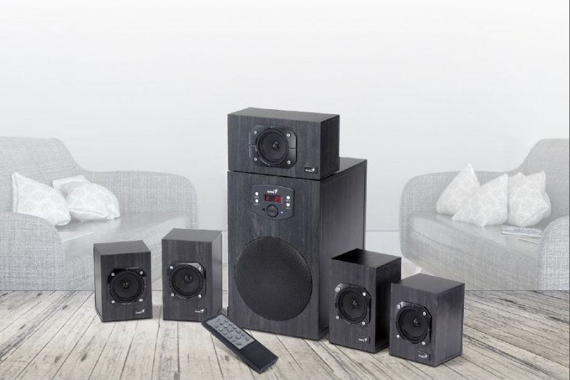 Speaker GENIUS SW-HF5.1 4500 II, 125W - obrázek produktu