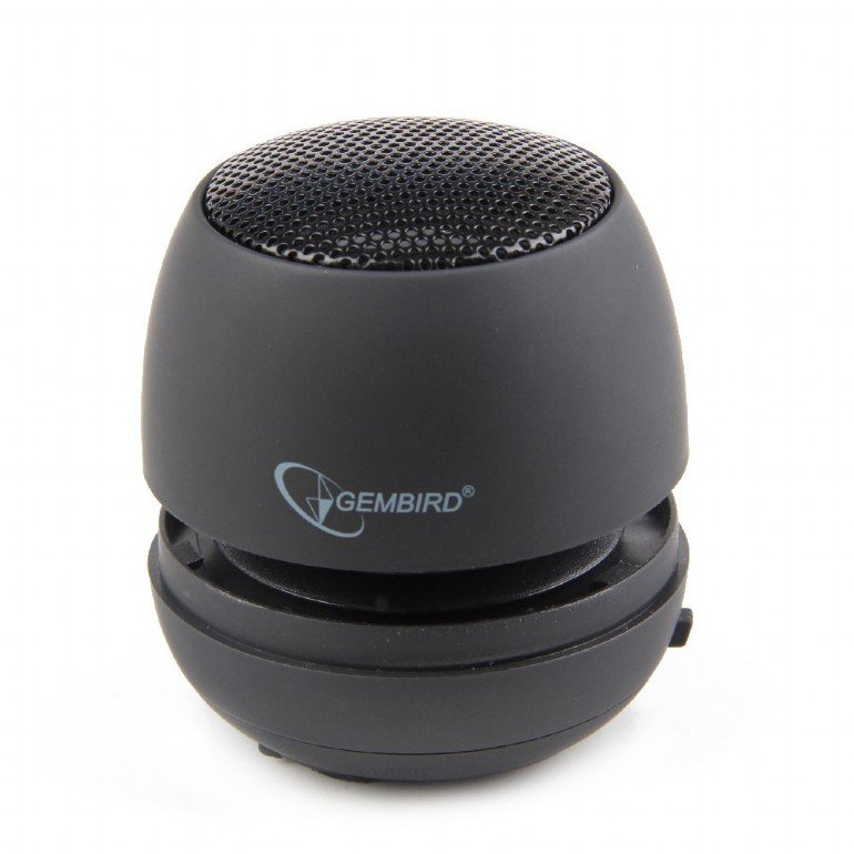 GEMBIRD Portable speaker SPK-103, black - obrázek č. 3
