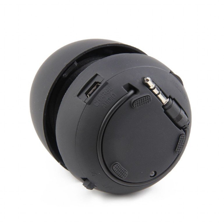 GEMBIRD Portable speaker SPK-103, black - obrázek č. 2