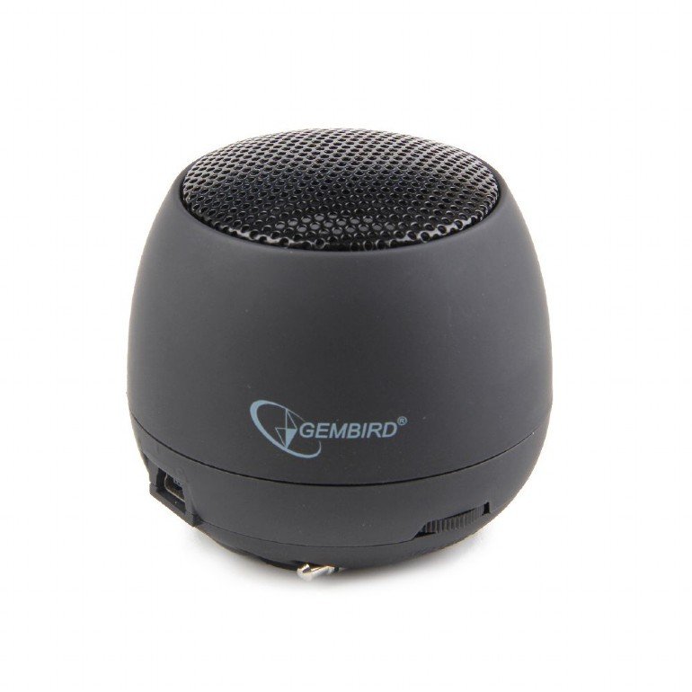 GEMBIRD Portable speaker SPK-103, black - obrázek produktu