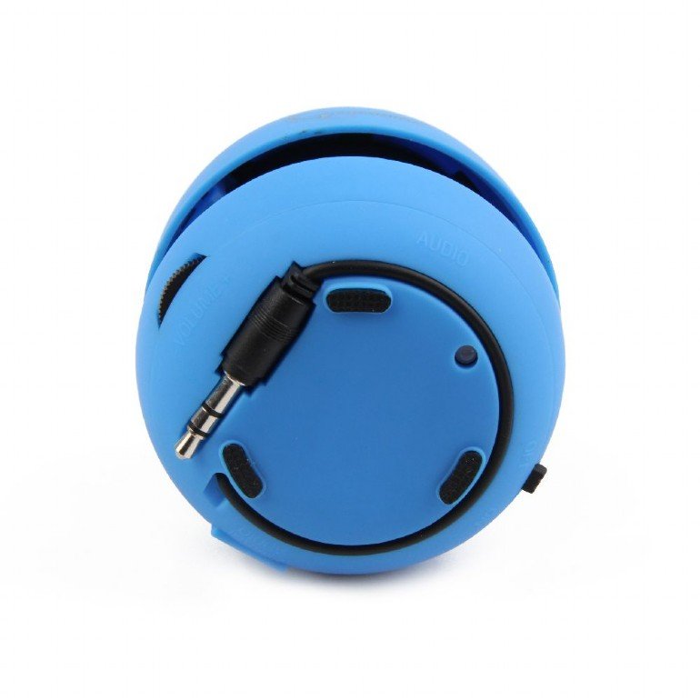 GEMBIRD Portable speaker SPK-103-B, blue - obrázek č. 1