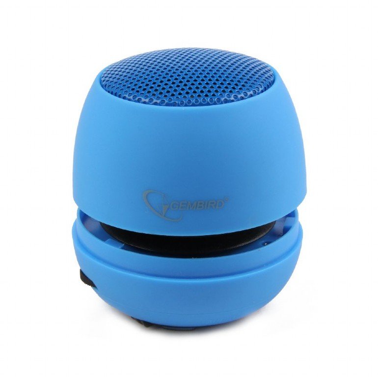 GEMBIRD Portable speaker SPK-103-B, blue - obrázek č. 4