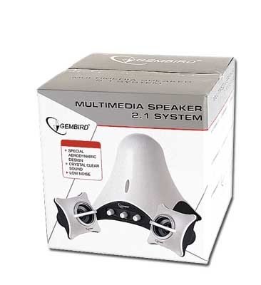 GEMBIRD Multimedia Speaker 2.1 system - obrázek č. 1