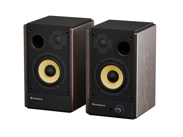 Herní reproduktory Genesis ARSEN 402BT, 60W, Hnědé - obrázek č. 3