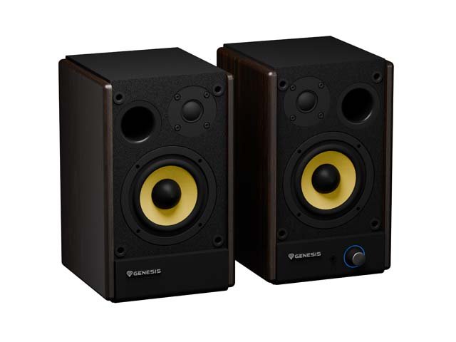 Herní reproduktory Genesis ARSEN 402BT, 60W, Hnědé - obrázek č. 2