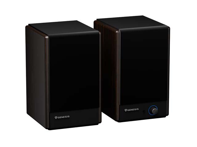 Herní reproduktory Genesis ARSEN 402BT, 60W, Hnědé - obrázek č. 1