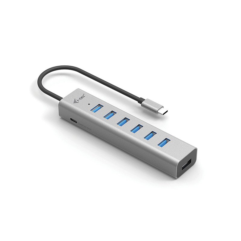i-tec USB-C Charging Metal HUB 7 Port - obrázek produktu