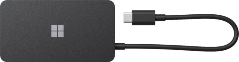 Microsoft Surface USB-C Travel Hub, Black, Commercial - obrázek č. 1