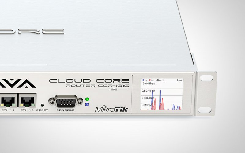 MikroTik CCR1016-12G 2GB RAM, 1200MHz, RouterOS L6 - obrázek č. 2