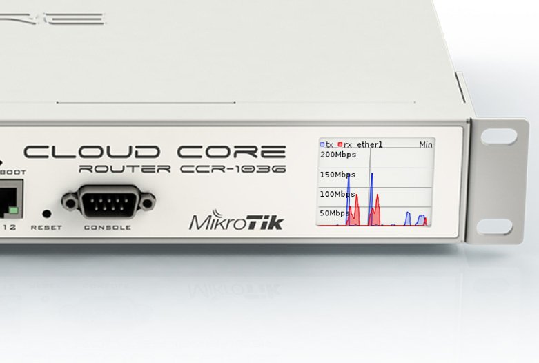 MikroTik CCR1036-12G-4S-EM 16GB RAM, 1.2GHz, OS L6 - obrázek č. 3