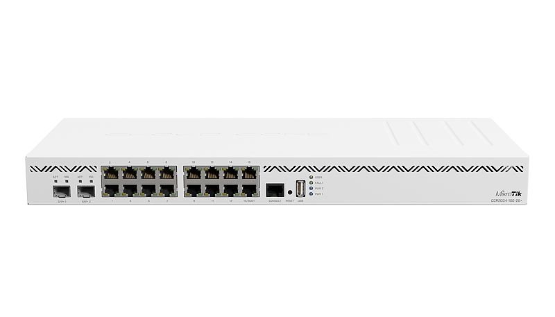 MikroTik CCR2004-16G-2S+, CloudCore router řady 2000 - obrázek produktu