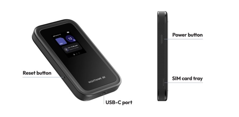 NETGEAR NIGHTHAWK M7 5G MOBILE HOTSPOT - obrázek č. 2