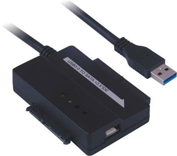 PremiumCord USB 3.0 - SATA + IDE adaptér s kabelem - obrázek produktu