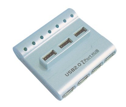 PremiumCord USB 2.0 HUB 7-portový s ext. napájením - obrázek produktu