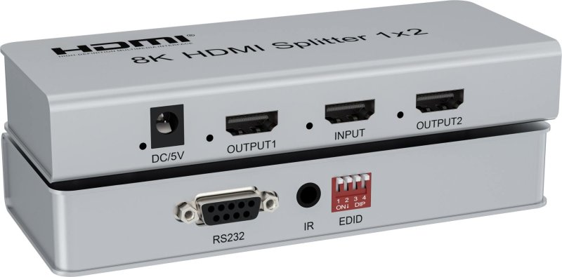 PremiumCord HDMI 2.1 splitter 1-2 porty - obrázek produktu