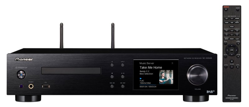Pioneer audio přijímač 2.0  s CD a sítí černý - obrázek produktu