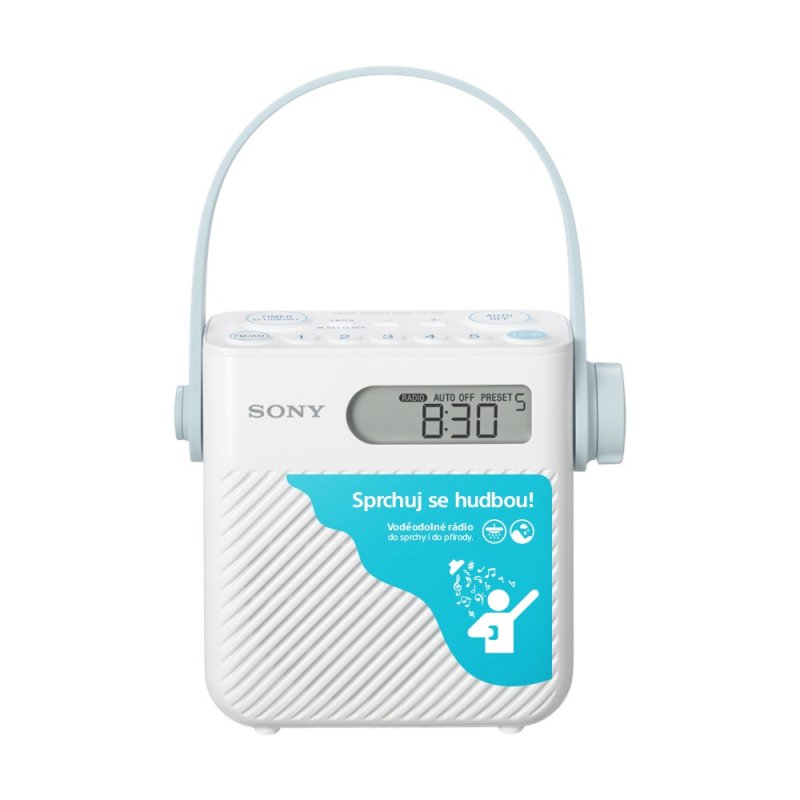 Sony rádio ICF-S80 vhodné do sprchy - obrázek produktu