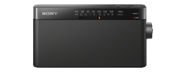 Sony rádio ICF-306 přenosné s reproduktorem - obrázek produktu