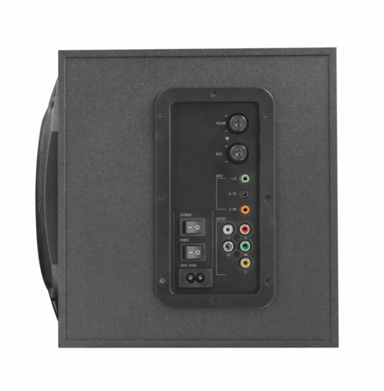zvuk. systém TRUST Vigor 5.1 Surround Speaker System for pc - black - obrázek č. 2