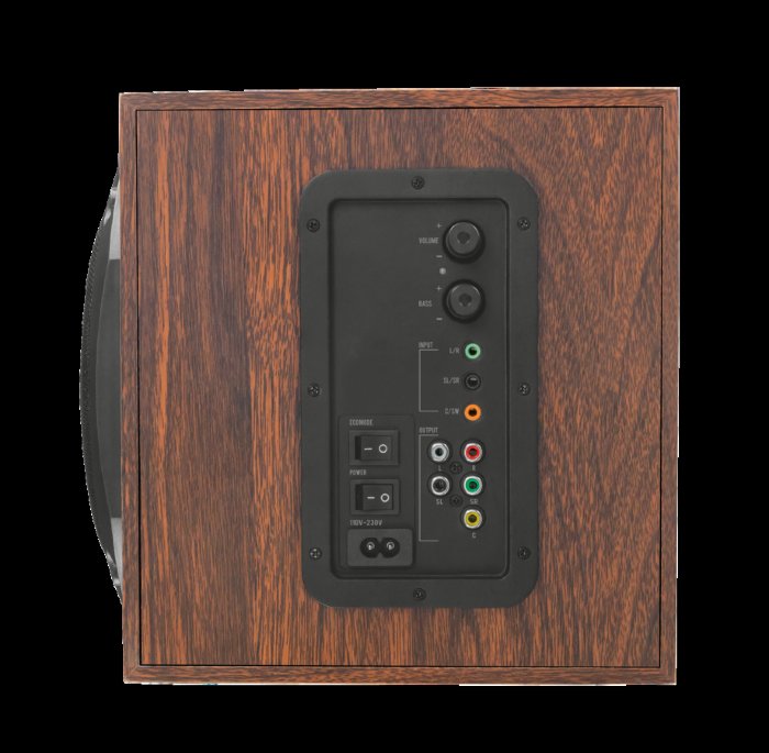 zvuk. systém TRUST Vigor 5.1 Surround Speaker System for pc - brown - obrázek č. 2