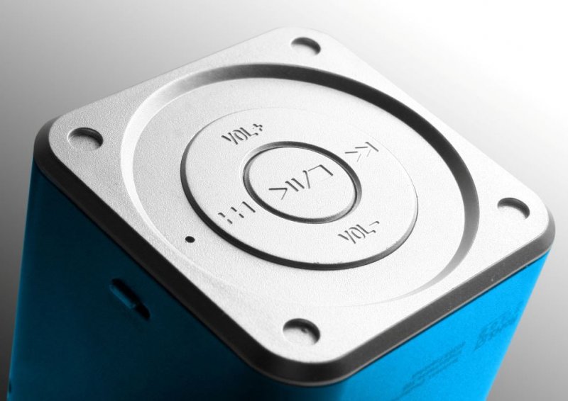 Technaxx Mini MusicMan, bluetooth, 600 mAh, modrý - obrázek č. 1